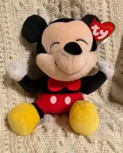 Ty Beanie Disney ‘MICKEY MOUSE’ Sparkle Plush New W/tag (2023)