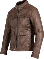John Doe Drifter, leather jacket , color: Brown , size: L