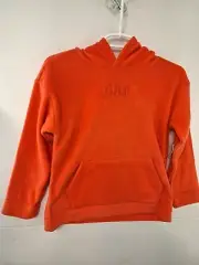 Gap Kids Fire Ball Orange Profleece Hoodie NWT $29.96 Medium