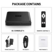G1 Android TV Box with Netflix 4K Ultra HD Google Certified Dolby Vision HDR10+