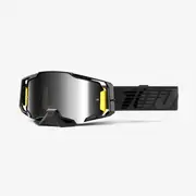 100% Armega Goggles Nightfall Mirror Silver Lens
