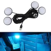 LED Atmosphere Light For Car Under Dash Seat Floor Foot Decorative Lighting Lamp (for: Peugeot)