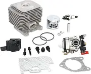 Cylinder Piston Kit for 30cc Homelite Backpack Blower Leaf Blower UT-08071-R UT-08059 UT08017F BP250 HB390V BP30185 HB180VGK HB390VI HB25150V HB25155 HB25250 HB30160 I30MHV HB251YV i25MHV PN UP07146A