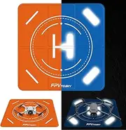 FPVtosky Drone Landing Pad Universal Large 51cm Quick Fold Double Sided Waterproof Landig Pad Weighted for DJI Mini 3 Pro/Mini 2/Mavic 3/Air/Avata/FPV/Phantom/Inspire Drones etc