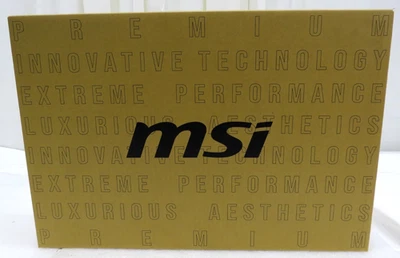 MSI Thin 15 B13VE Laptop 15.6" 144hz Core i5 2.10GHz 16GB RAM 512GB SSD RTX 4050