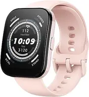 [AMAZFIT] Bip 5 Smart Watch, GPS, Bluetooth Calling, 10 Day Battery, Ultra Large Display, Step Tracking, Alexa Built-In, AI Fitness App (Pink)