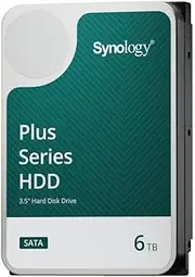 Synology HAT3300-6T Plus Series 6TB 5400 RPM 3.5" Internal SATA 6 Gb/s Hard Disk Drive