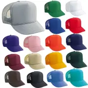 4 DOZEN TRUCKER HATS ~ WHOLESALE BULK LOT ~ 48 Mesh Caps Adjustable SNAPBACK