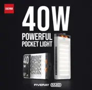 ZHIYUN FIVERAY M40 40W Led Light Handheld Pocket Light On Camera Fill Light