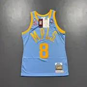 100% Authentic Kobe Bryant Mitchell Ness 01 02 MPLS Lakers Jersey Size 40 M