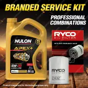 Ryco Oil Filter 5L APX5W30D1 Eng. Oil Service Kit for Toyota Camry Tarago Celica