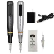 New Multi-Functional Permanent Tattoo Machine 3levels Speed Portable with Needle