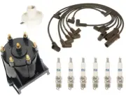 ACDelco Ignition Kit Distributor Rotor Cap Wire Spark Plugs for GMC Jimmy V6 4.3