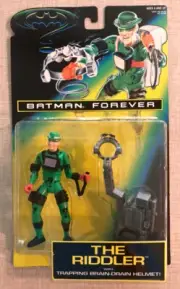 Batman Forever THE RIDDLER Mint on Excellent Card! Kenner 1995