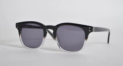 NIB Unisex VonZipper Morse Sunglasses $160 black ombre vintage grey