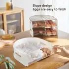 Egg Tray High Capacity Anti-collision Refrigerator Slide Design Egg Container