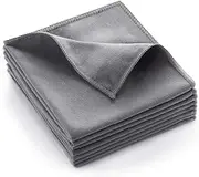 Microfiber Screen Cleaning Cloth for Computer Phone TV Electronic Device Screens, Double-Sided Suede Towel, Pack of 8