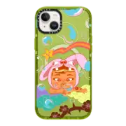 iPhone 14 Plus Impact Case MagSafe Compatible Bubbles by Reana Bachiller