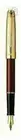 Parker Sonnet Terracota & Gold Fountain Pen 18Kt Gold Med Pt New In Box