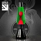 Mathmos Astro Vinyl Lava Lamp - green/red