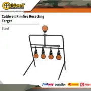 Caldwell Rimfire Steel Resetting Target Portable Built To Last Orange #cald-rrt
