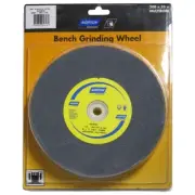 Norton BENCH GRINDING WHEEL 200x25x25.4mm Multibore, VERY FINE, GREY *Aust Brand