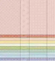 Stampin' Up! SUBTLES DSP - (20) 6x6 Sheets LINED DOTS