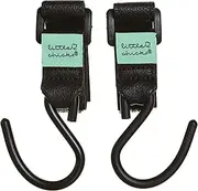 Little Chicks Stroller Hooks 2 Piece Set, Black