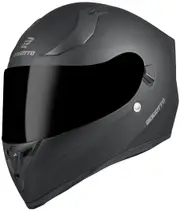 Bogotto H128 Solid Helmet, black, Size 2XL for Men