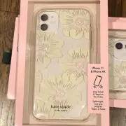 KATE SPADE New York iPhone Protective Hardshell Phone Case 11/XR Hollyhock NIB