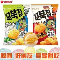 在飛比找蝦皮購物優惠-韓國元進口，ORION 好麗友 烏龜玉米脆餅