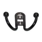 Amerock Caramel Bronze Coat or Robe Hook Double Prong Wall Mounted H55457-CBZ