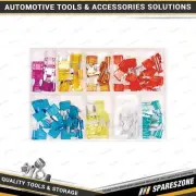100 Pcs of Charge Mini Blade Fuse Kit - with Multiple Amperage Mini Blade Fuses