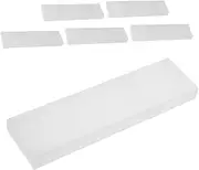 ARTSEWPLY Tongue Scraper Box Set 6pcs Travel Case Secure Closure Plastic Holder for Tongue Scrapers Clean and Dust-free