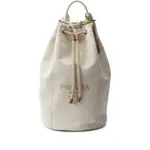 [Prada] Prada Logo-print Backpack ONE SIZE NEUTRALS