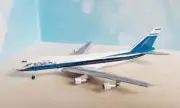 Aeroclassics BBX41657 El Al Israel Boeing 747-200 4X-AXQ Diecast 1/400 Jet Model