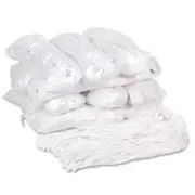 Boardwalk 220RCT Premium Cut-end Wet Mop Heads, Rayon, 20oz, White, 12/carton