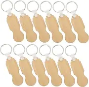 NAMOARLY 12Pcs Shopping Trolley Token Keychain Key Ring for Supermarket Trolleys Practical Key Buckle Accessory for Replacement