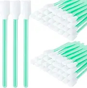 HINZIC 50PCS 5.12" Foam Cleaning Swabs Square Rectangle Cleanroom Swab Sticks Head for Electronics, Printer, Camera, Optical Lens, Watch, Arts and Crafts, Car Detailing