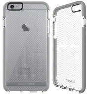 Tech21 Evo Mesh Elite Case Cover For Iphone 6 Plus/6s Plus - Clear Grey