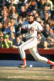 World Series, Baltimore Orioles Davey Johnson in action, at bat vs - Old Photo 1