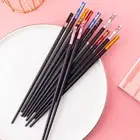 Dinnerware Alloy Chopsticks Sushi Chopsticks Tableware Kitchen Supplies