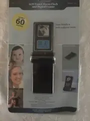 Nextar LCD Travel Alarm Clock and Digital Frame - New