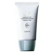 ALBION Super UV cut Clear protection Cream Type 35g SPF50+ PA++ from Japan