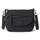 Baggallini womens 2.0 Pocket Crossbody 2 0 with RFID Black One Size US