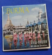 SEALED GAF B244 Burma Southeast Asia view-master 3 Reels Packet
