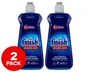 2 x Finish Rinse Aid 500mL