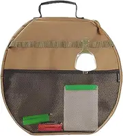 Camping Pan Bag - Grill Pan Case, Frying Pan Bag | Round Cookware Storage Bag for Skillet Pans, Multipurpose Outdoor Pan Bag for Camping, Backpacking, Hiking, and Travel Kitchen Gear Storage