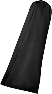 Guitar Protective Cover, Guitar Cover | Gigbag Instrument Cover | Sun Protection Wrap, Portable Guitar Bag for Acoustic and Bass Guitars, Black, Fare riferimento alla descrizione, Please refer to