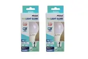 2PK Bulb 9W LED Cool White Bayonet B22 Energy Saving Lasting Light Globe